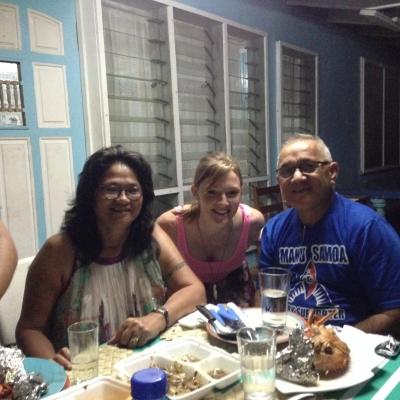 Emma V in Samoa Emma V in Samoa